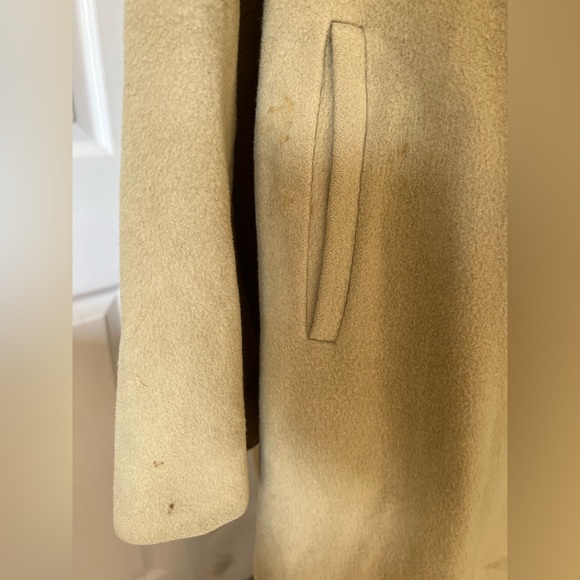 Vintage Cashmere fur collar coat - Picture 4 of 11